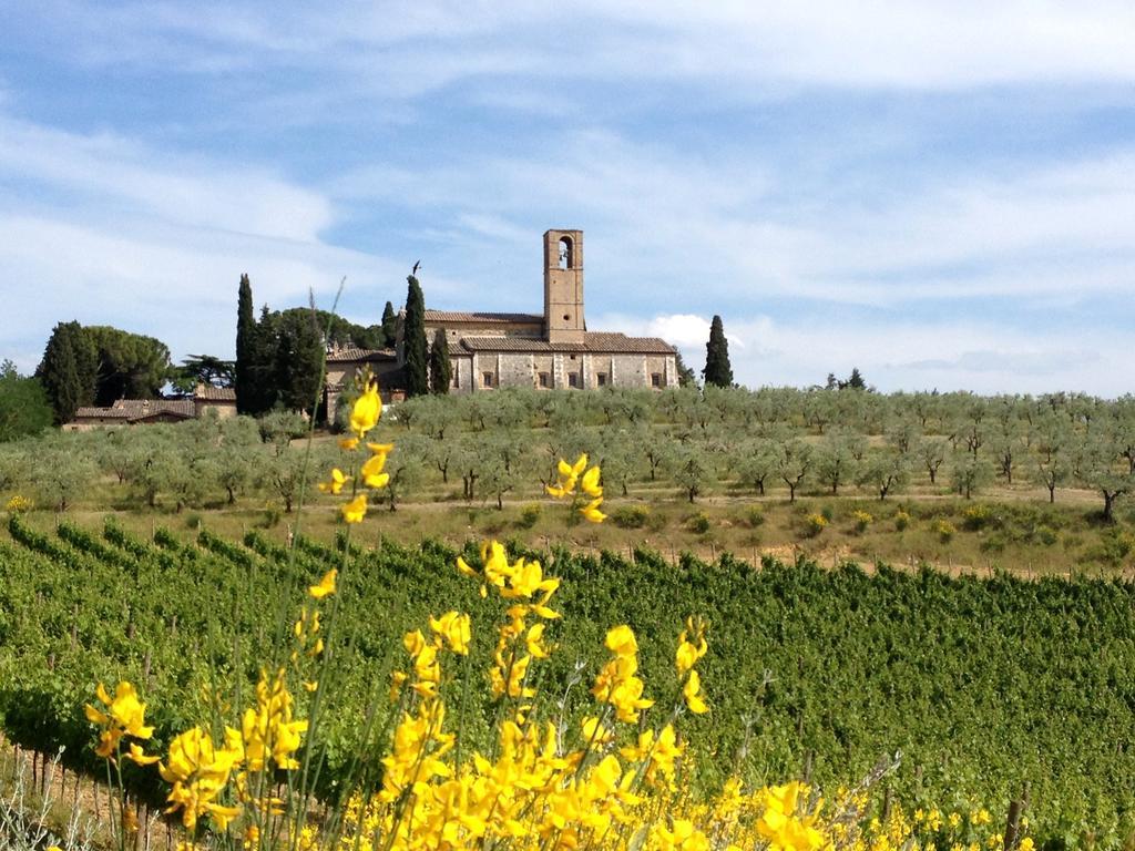 Villa Fattoria Abbazia Monte Oliveto San Gimignano Exterior foto