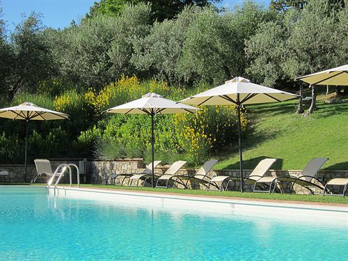 Villa Fattoria Abbazia Monte Oliveto San Gimignano Exterior foto