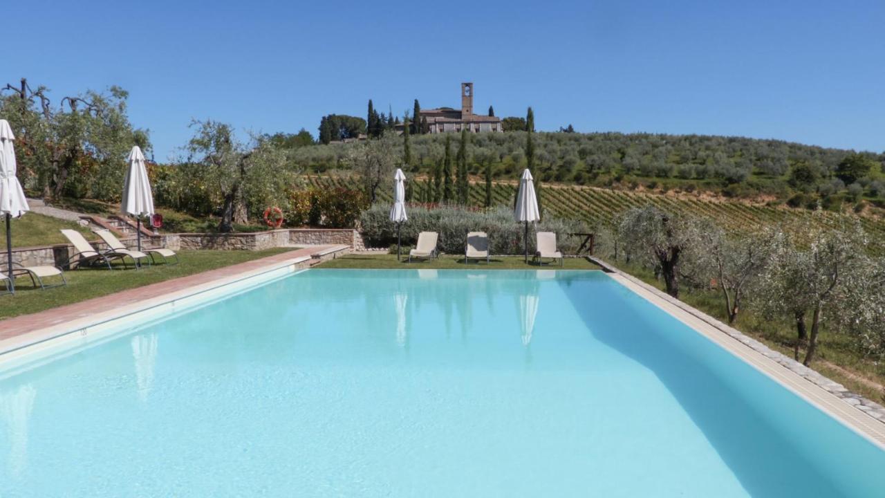 Villa Fattoria Abbazia Monte Oliveto San Gimignano Exterior foto